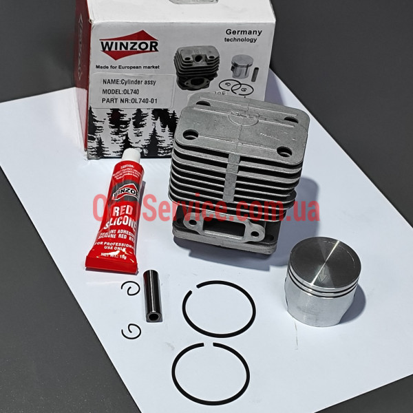 Поршнева для мотокос oleo-mac 740t winzor