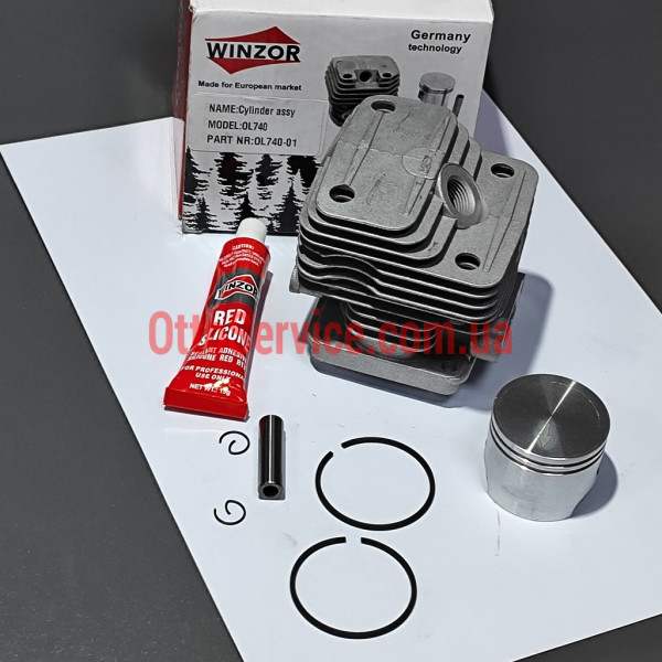 Поршнева для мотокос oleo-mac 740t winzor