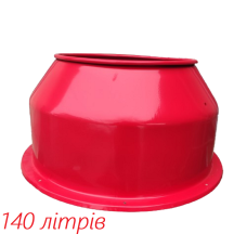 Верхня кришка барабана для бетонозмішувачів forte 140 л