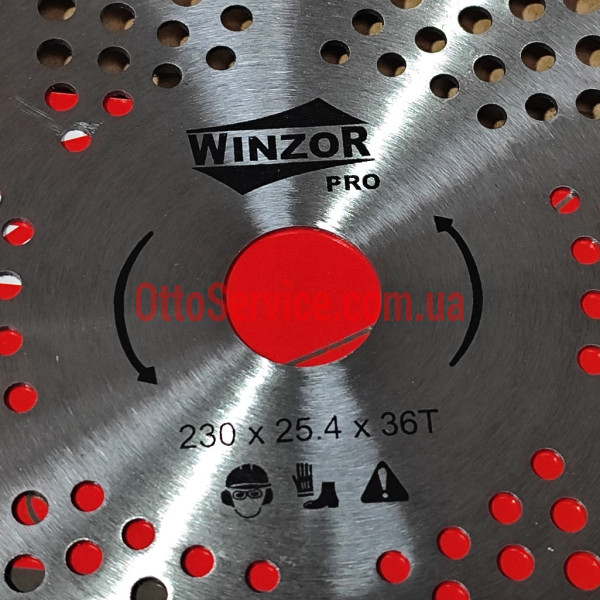 Ніж для мотокоси 36Т Winzor Ncut: ідеальний вибір для ефективного косіння