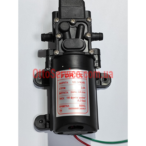 Ефективний насос для електрооприскувача forte cl-16a