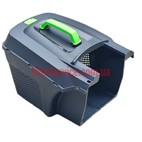 Зручний контейнер для трави газонокосарки Grunhelm EM 6102A