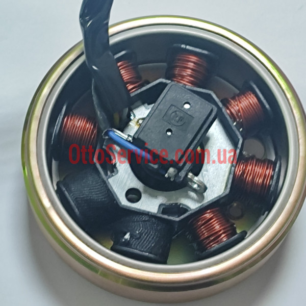 Генератор (6 + 2 котушки) для скутера 50cc / 4-т QT-50 / QT-26 / QT-6A (CH)