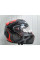Мотошолом FORTE M61D, розмір M (чорно-червоний)
