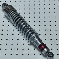 Амортизатор NDT 340 мм задні Дельта, Альфа, Актив сріблястий короткий стакан регульовані