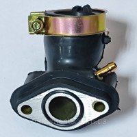 Патрубок карбюратора для скутера GY6 50 80 100 кубов (коллектор)