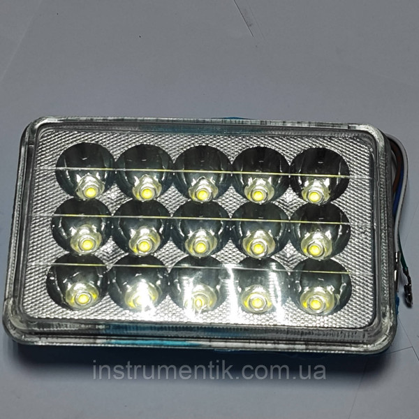 Фара LED SF-15 DELTA квадратна (15 діодів)