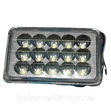 Фара LED SF-15 DELTA квадратна (15 діодів)