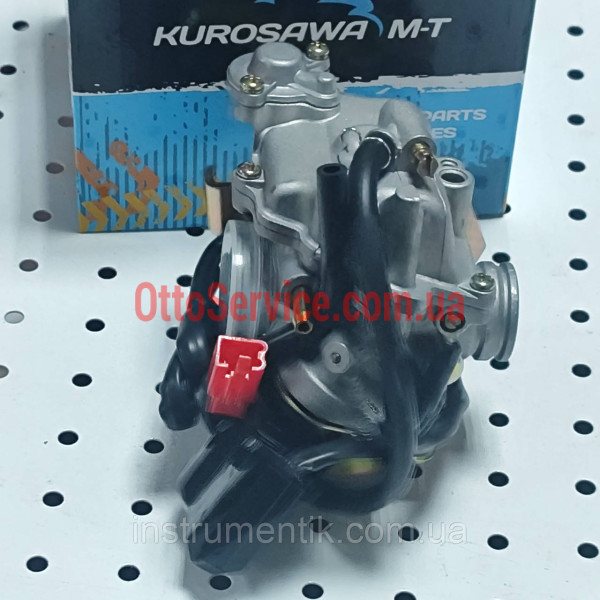 Карбюратор GY6-50/GY6-80 50сс/4-такт Китай (QT-50/QT-26/QT-6A)