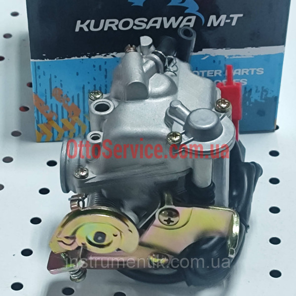 Карбюратор GY6-50/GY6-80 50сс/4-такт Китай (QT-50/QT-26/QT-6A)