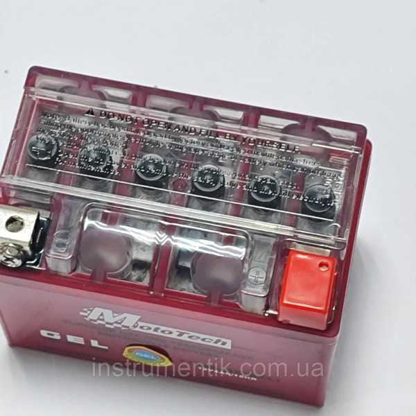 Акумулятор АКБ 4А YTX4L-BS(GEL) 12V4Ah/10HR Mototech 2025 рік
