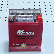 Мото акумулятор АКБ 7АМ високий YTX7L-BS MotoTech  (GEL) 2025 рік