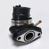 Патрубок карбюратора для скутера GY6 50 80 100 кубов KUROSAWA M-T