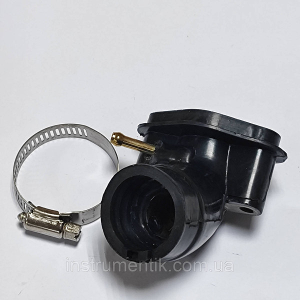 Патрубок карбюратора для скутера GY6 50 80 100 кубов KUROSAWA M-T
