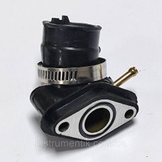 Патрубок карбюратора для скутера GY6 50 80 100 кубов KUROSAWA M-T