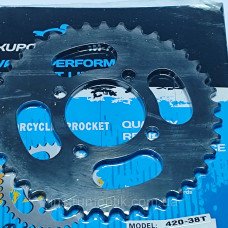 Зірка ланцюга задня відома 420-38Т Alpha/Delta/Active Mototech