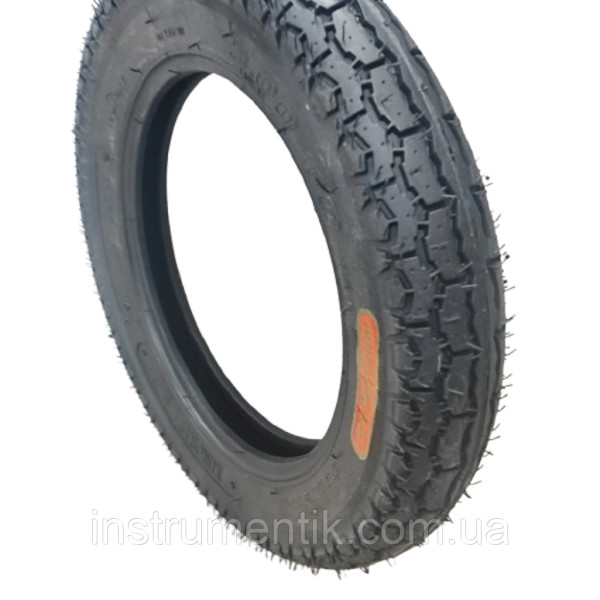 Покришка камерна 10"x3.00 TL L-802/Мотопокришка 3.00-10 KUROSAWA M-T (CH)