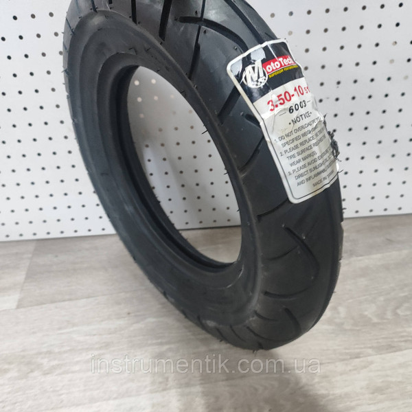 Покришка безкамерна 10"x3.50 TL L - (6003) (TW) MotoTech