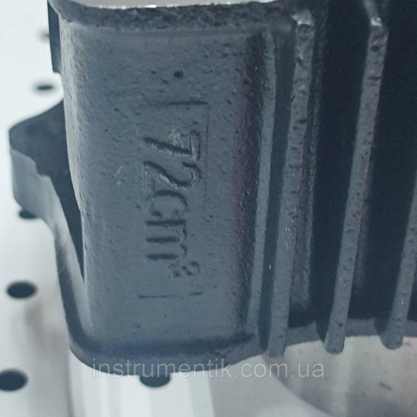 Поршнева Дельта, Альфа 70 cc / Циліндр (комплект) DELTA, ALPHA JH-70 залізо/сталь