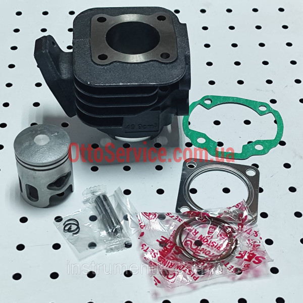 Поршневий комплект GYRO X / GYRO UP 49.9cc SEE / Циліндр (комплект) SEE - YAMAHA MINT 49.9cc (CH)
