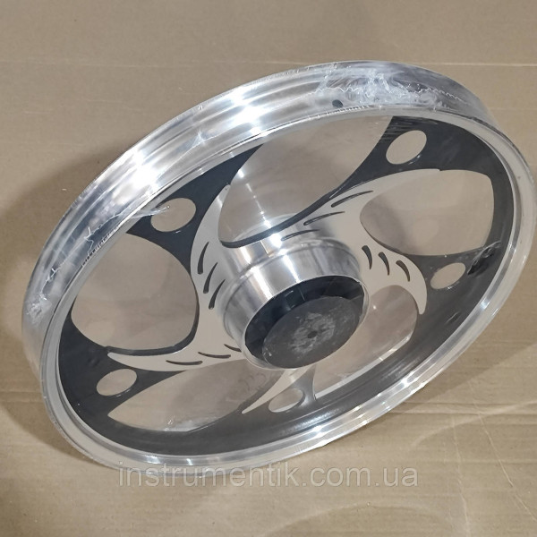 Диск задній Alpha, Delta, Active 2.75-17 черний Mototech