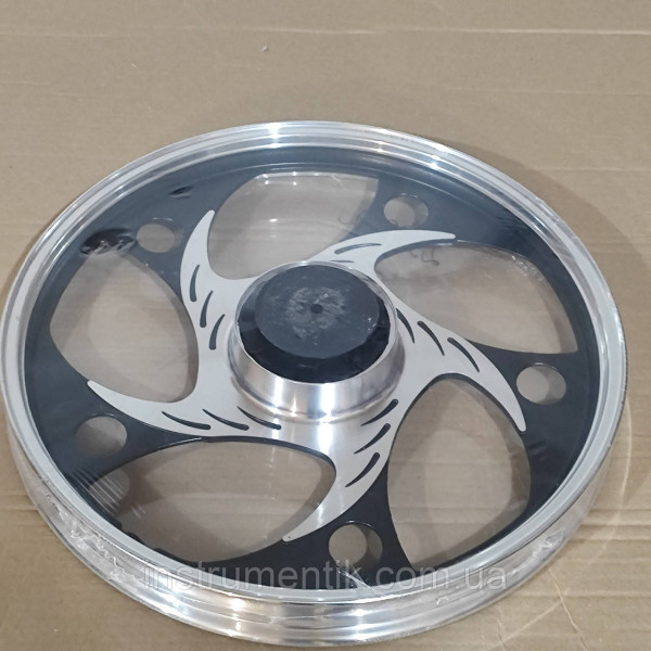 Диск задній Alpha, Delta, Active 2.75-17 черний Mototech