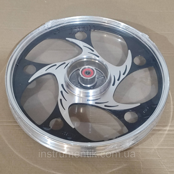 Диск задній Alpha, Delta, Active 2.75-17 черний Mototech