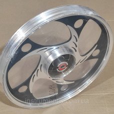 Диск передній Alpha, Delta 2.50-17 (чорний)