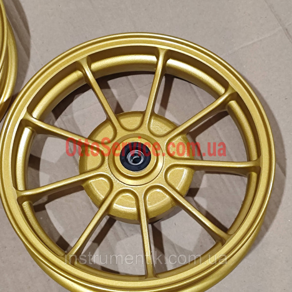 Диск колеса HONDA DIO AF-27/34 10" барабан титанові пара