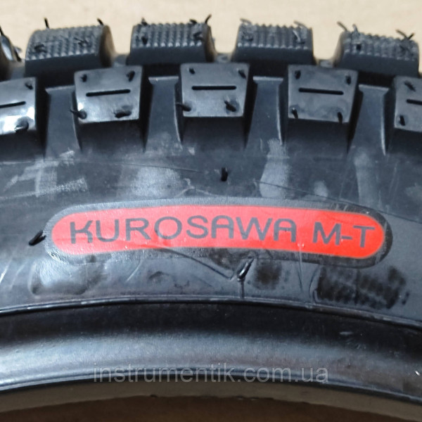 Гума 3.50-18 TT 838 KUROSAWA мото кросова/шина 3,50-18 шипована