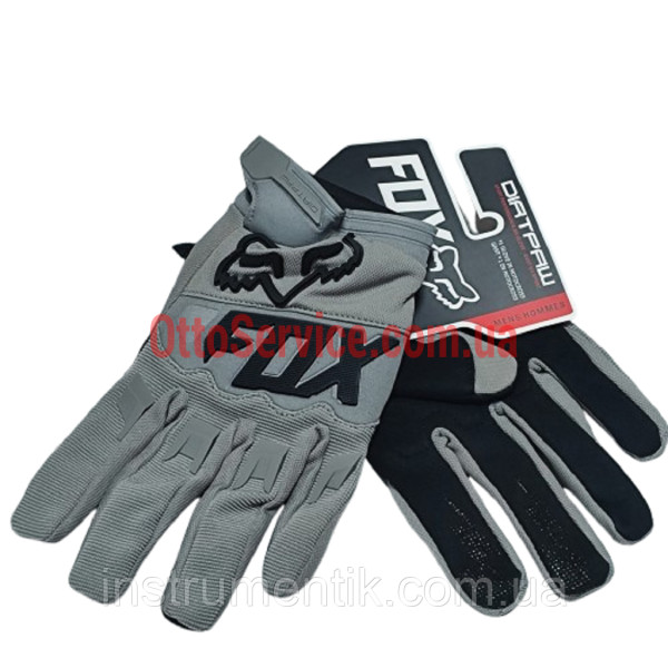 Рукавички FOX GREY розмір XL.
