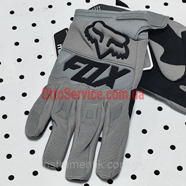 Рукавички FOX GREY розмір XL.
