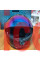 Шолом мотоциклетний HELMET HF-108 чорний розмір M