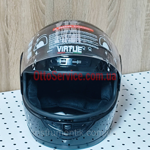 Шолом MD-А105 чорний із сірим - VIRTUE Розмір L
